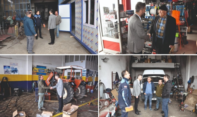 Başkan Bozcu'dan sanayi ziyareti