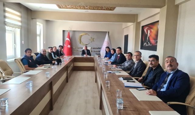 Değerlendirme toplantısı yapıldı