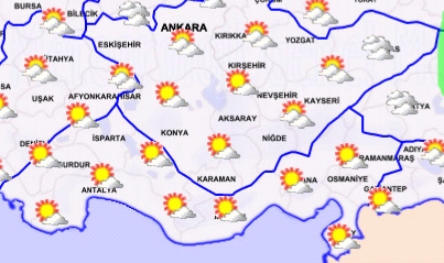 İşte yeni haftanın hava durumu