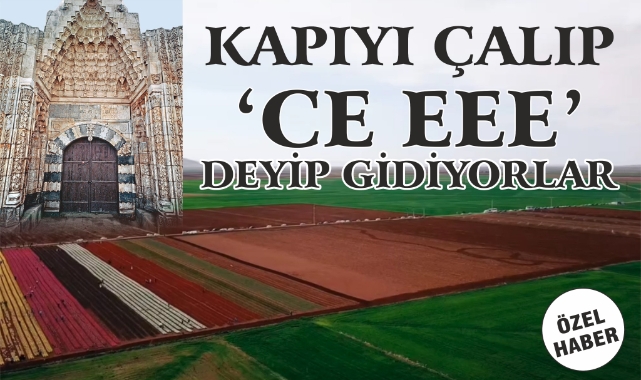 Kapıyı çalıp "Ce ee" deyip gidiyorlar