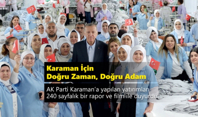 Karaman için doğru zaman, doğru adam 