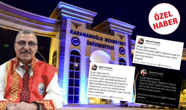 KMÜ&#039;de kafalar karışık!