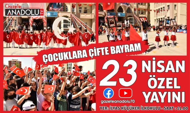 Kutlama programı Gazete Anadolu ekranlarında