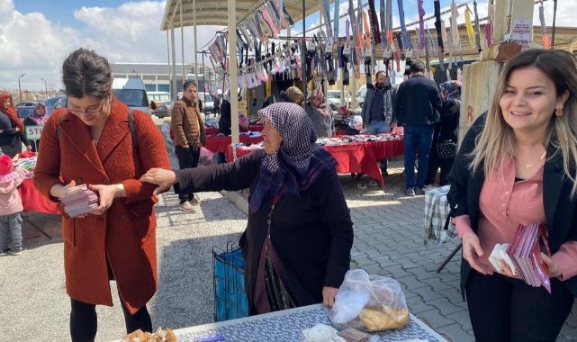 MHP'li Kadınlar hız kesmeden çalışıyor