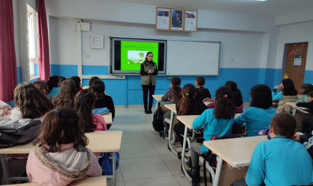 Öğrencilere eğitim verildi