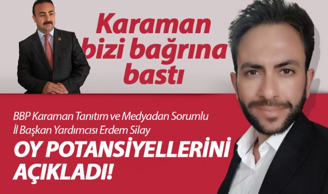 “Oy Potansiyelimiz yükseliyor”