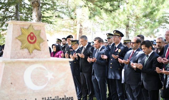 Polis Haftasında şehitler unutulmadı