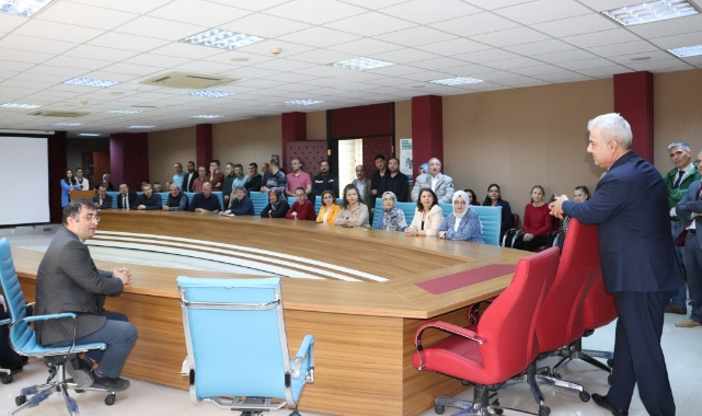 Sağlıkçılar bayramlaştı