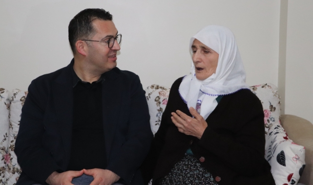 Şehit ailesine bayram ziyareti