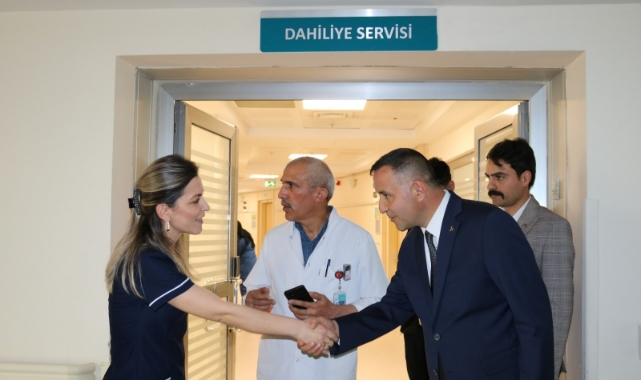 "Sağlık personelimizin yanında olacağız"