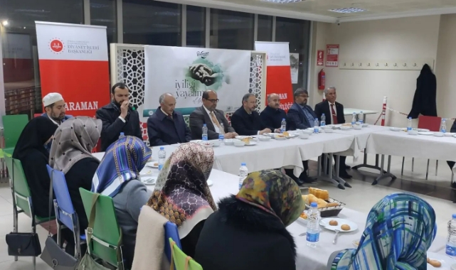 Zekat bilgilendirme toplantısı düzenledi