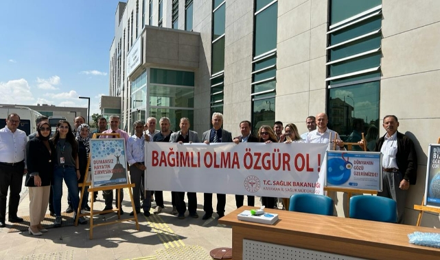 “Bağımlı olma özgür ol”
