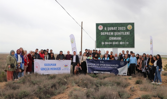 Fidanlar toprakla buluştu