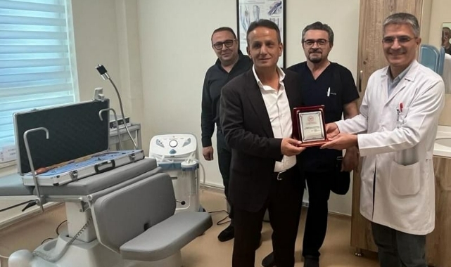 İş adamından hastaneye bağış