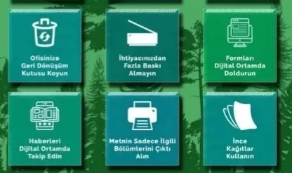 Kağıtta tasarruf tedbirleri