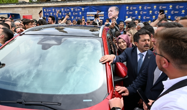 Karaman'da Togg izdihamı