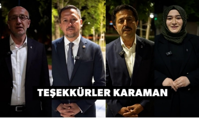 &quot;Karamanımızla kader birliği yaptık&quot;