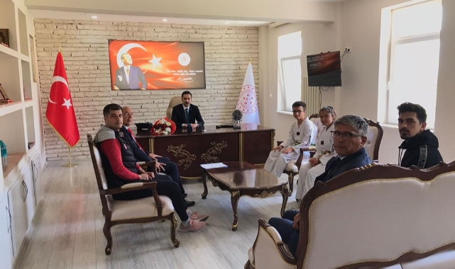 Kaymakam Saka’ya ziyaret