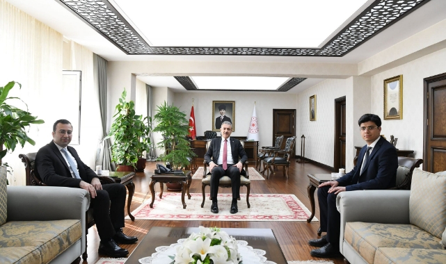 Kaymakamlardan Vali Akkoyun'a ziyaret