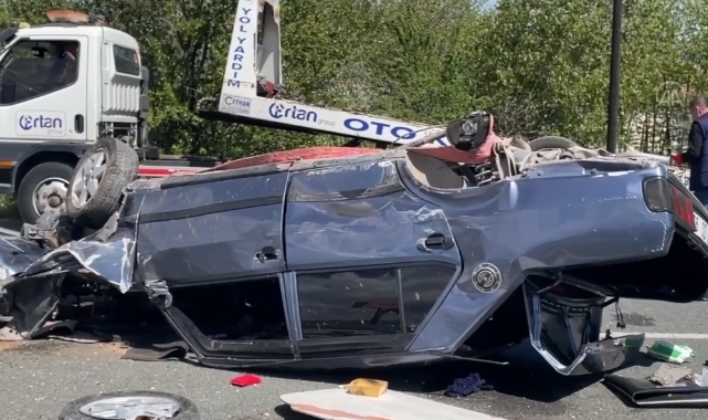 Kazada 3 kişi yaralandı