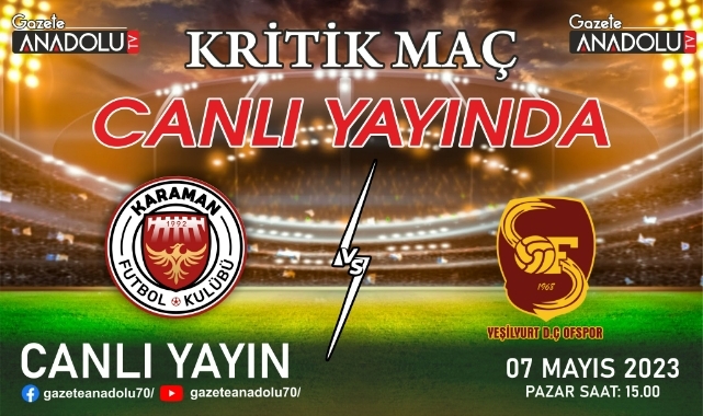 Kritik maç canlı yayında