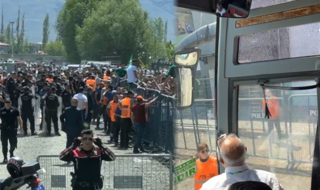 Magandalar takımımıza yine saldırdı