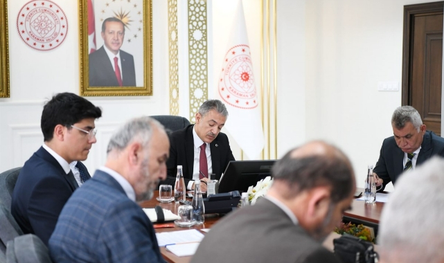 Orman yangınları mücadele toplantısı gerçekleştirildi