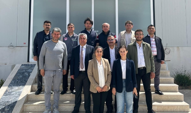 Şahinbaş ürünleri yerinde inceledi