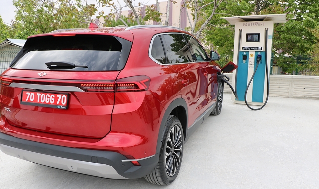 TOGG Karaman’da şarj edildi