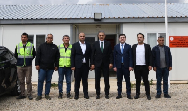 Vali Akkoyun yatırımları inceledi