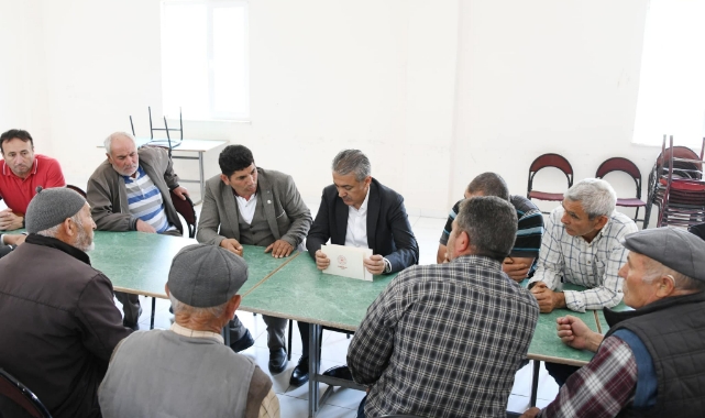 Vali Akkoyun köylere çıkartma yaptı