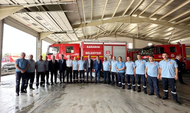 Bayramda çalışanlara bayram ziyareti