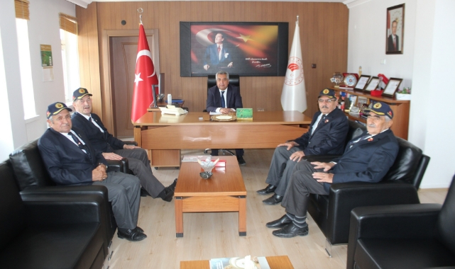 Gazilerden Şahinbaş’a ziyaret