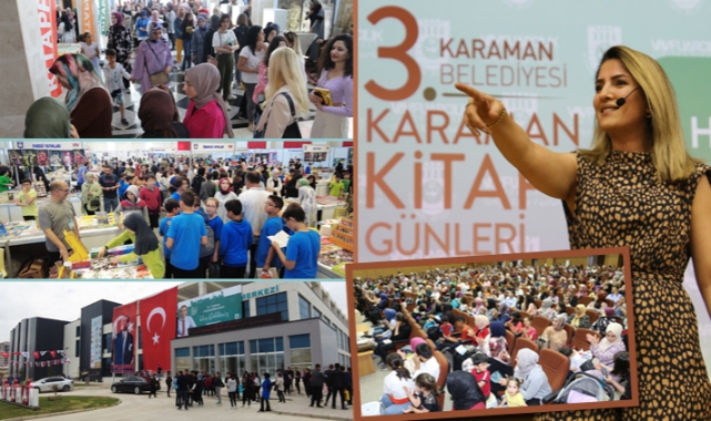 Karaman Kitap Günleri sona erdi