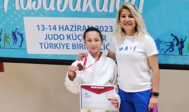 Karamanlı Judocu Hancı Madalya kazandı