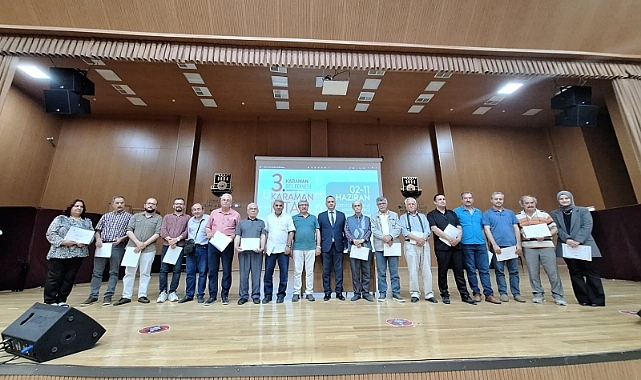 Karamanlı şair ve yazarlara teşekkür belgesi