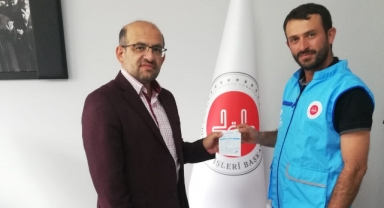 Kurban bağışında bulundu