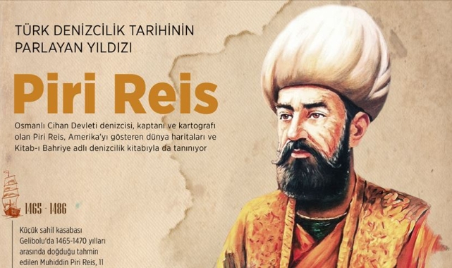 Türk denizcilik tarihinin parlayan yıldızı: Piri Reis
