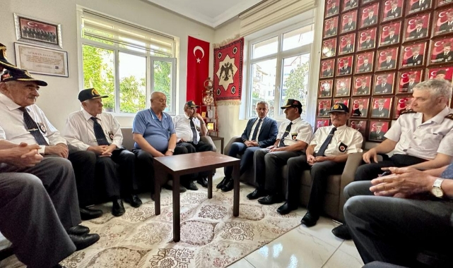 49. yıl dönümünde Kıbrıs Gazilerine ziyaret