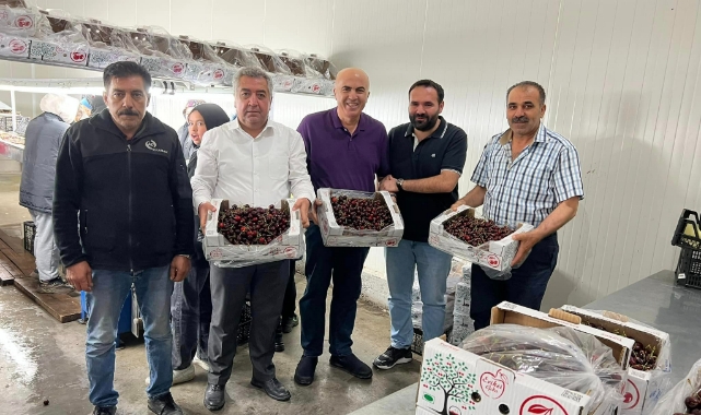 Başkanlar üreticinin yanında