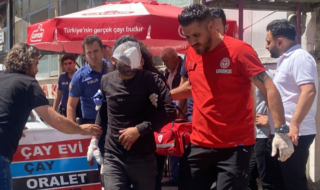 Bıçaklı kavgada 1 kişi yaralandı