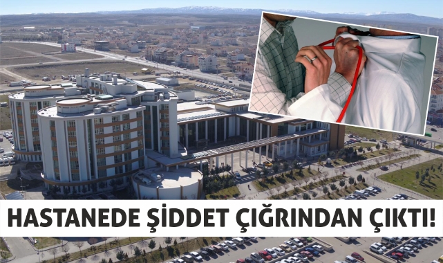 Hastanede şiddet çığrından çıktı