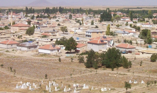 Karaman Akçaşehir kasabası