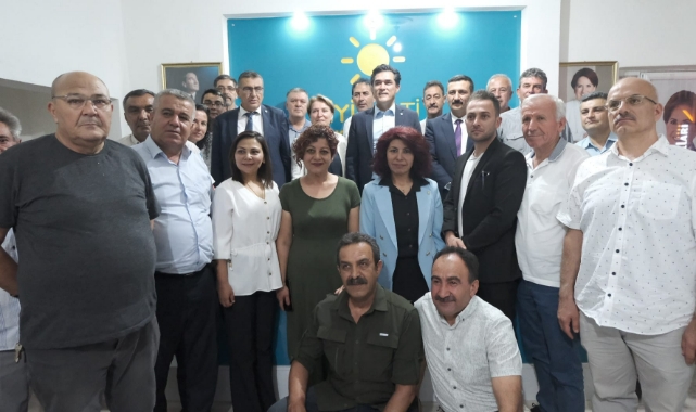 Karaman İYİ Parti’yi ziyaret ettiler