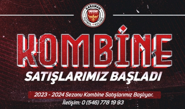 Kombine satışları başladı