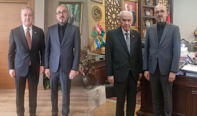 Oktay Yılmaz’dan Bahçeli’ye ziyaret 