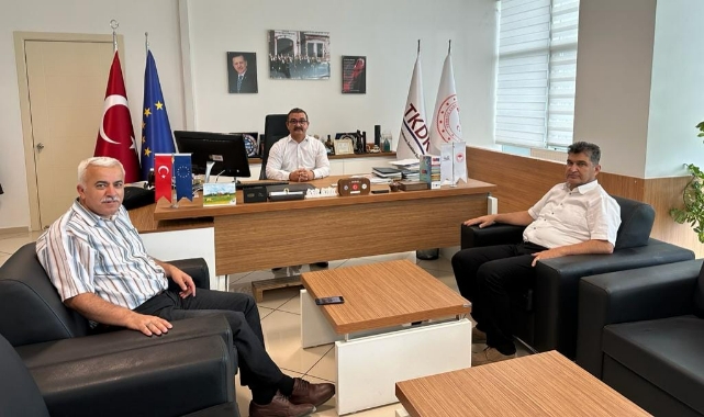 Ünlü ve Arslan’dan TKDK’ya ziyaret