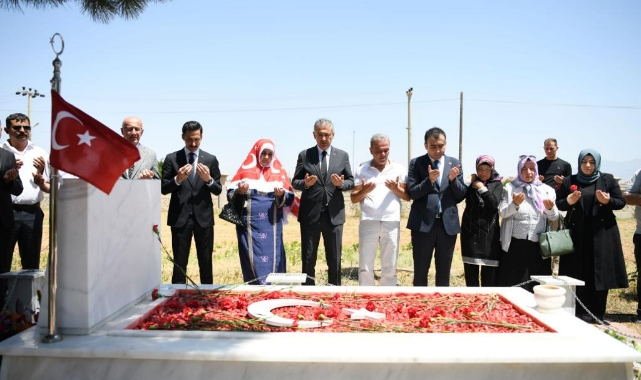 Vali Akkoyun 15 Temmuz şehidini unutmadı