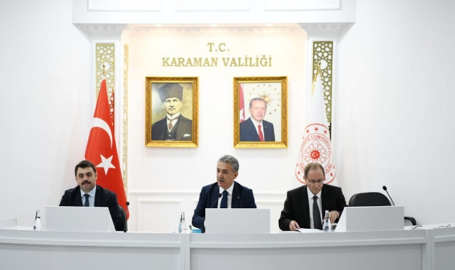 Vali Akkoyun muhtarlarla buluştu