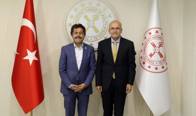 Vekil Sağlam’dan Bakan Şimşek’e ziyaret